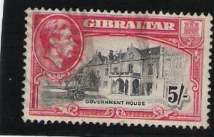 Gibraltar  Scott# 116  Used  Perf. 13