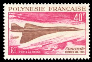 French Polynesia 1969 Scott #C50 Mint Never Hinged