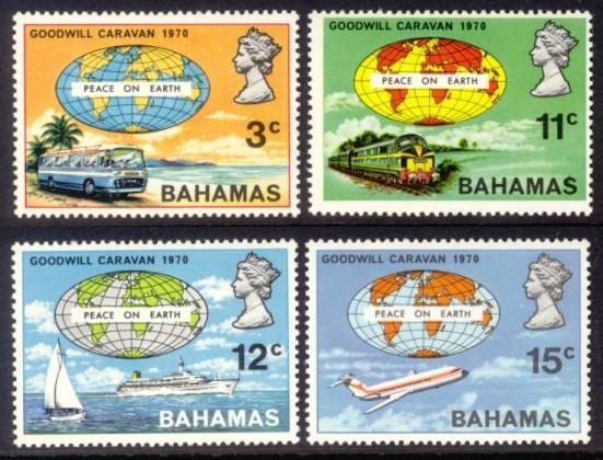 Bahamas Sc# 303-6 MLH Goodwill Caravan