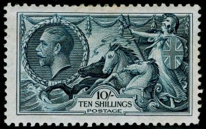 SG452, 10s Indigo, M MINT. Cat £350.