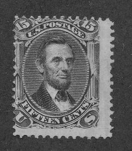 77 Unused,  NG, 15c. Lincoln,  scv: $1,750