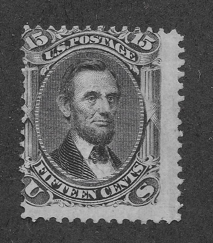 77 Unused,  NG, 15c. Lincoln,  scv: $1,750