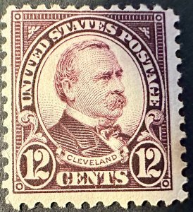 US # 564 Grover Cleveland 12c 1923 Mint NH CV $10.50