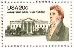 1981 sheet, 20 cent James Hoban Sc#1936