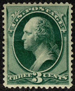 MALACK #158 SCV $200 VF/XF OG Hr, very nicely centered,  Fresh!