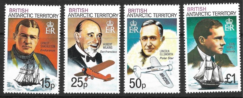 Doyle's_Stamps: MNH British Antarctic Territory Full Set Scott #45** to #59**