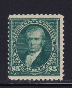 263 Fine scarce original gum previously hinged nice color cv $ 4500 ! see pic !