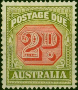 Australia 1946 2d Carmine & Green SGD121 Fine MM