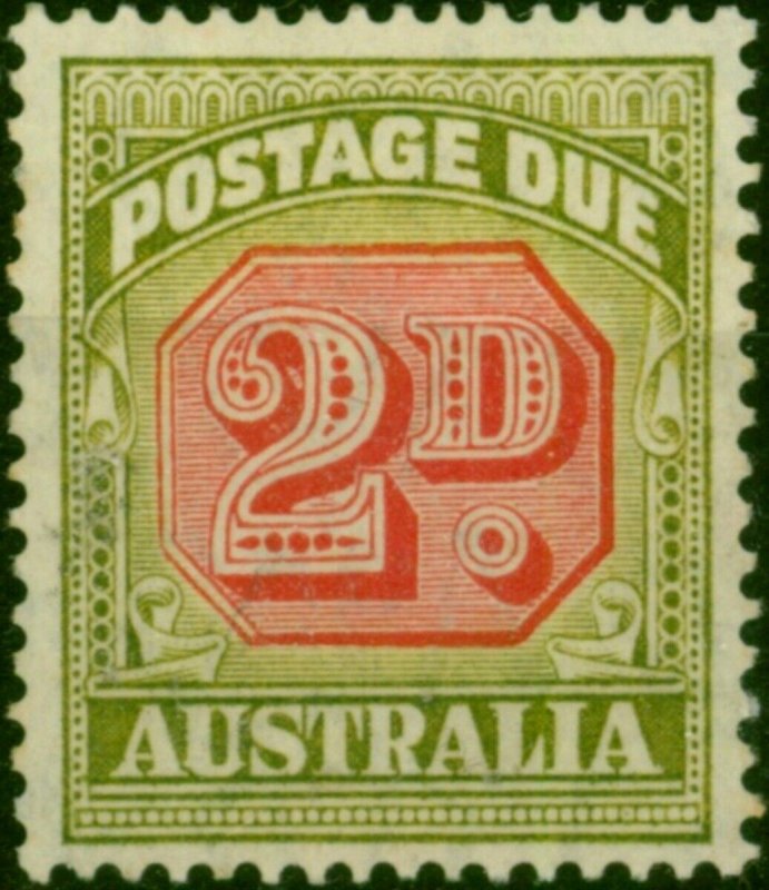 Australia 1946 2d Carmine & Green SGD121 Fine MM