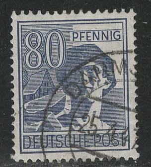Germany AM Post Scott # 572, used