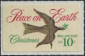 # 1552 Mint Never Hinged ( MNH ) CHRISTMAS DOVE AND WEATHER VANE SELF STICK