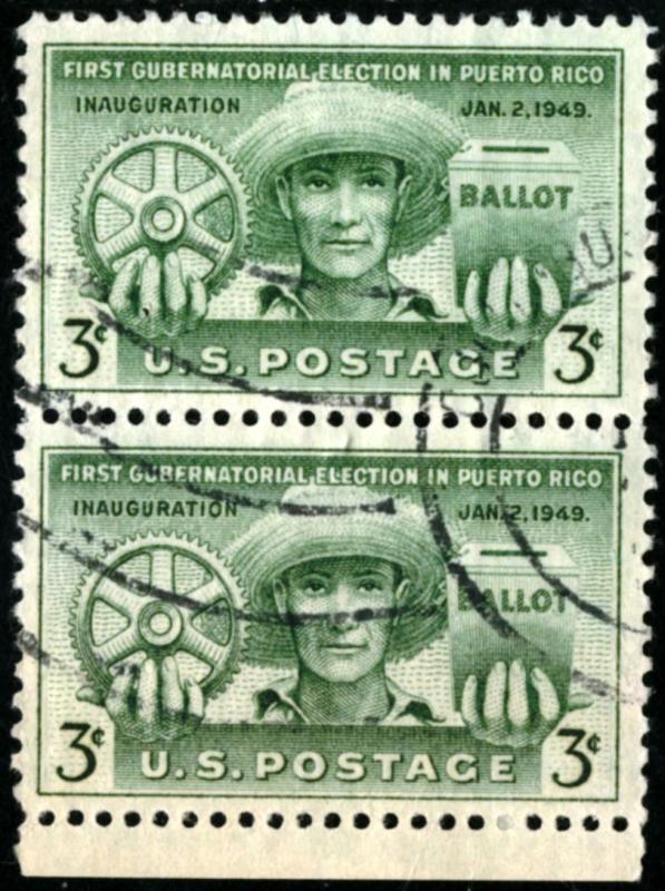 United States - SC #983 - USED PAIR - 1949 - Item USA932