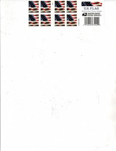 Flag Forever US Postage Booklet of 20 stamps #5161a P1111 VF MNH