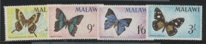 Malawi #37-40 Mint (NH) Single (Complete Set) (Butterflies)