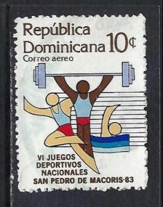 DOMINICAN REPUBLIC 896 VFU I325-7