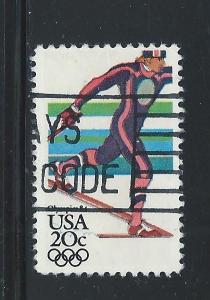 #2069 Used Single 1984 Olympics 