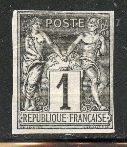 French Colonies # 38, Used.