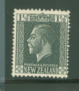 New Zealand #161 Unused Single