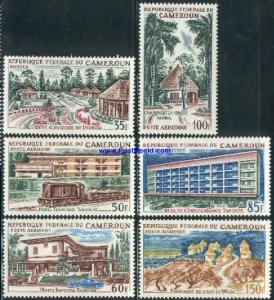 Cameroon 1966, Hotels 6v, MNH