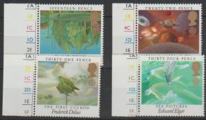 SG: 1282/5   MNH  1985