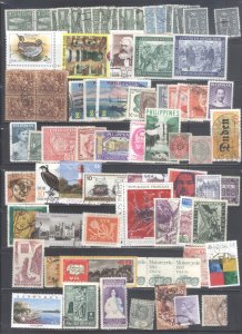 Worldwide 78 stamp used mini collection #6