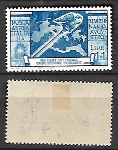ITALY STAMPS. 1937, AIR Sc.#C98, MH