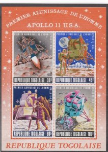 Togo # C108a, Apollo 11,, Souvenir Sheet, Mint NH, 1/2 Cat.