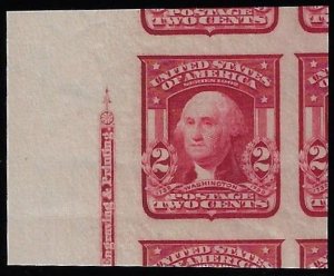 Scott #320 - $400.00 – GEM-OG-NH – PSE cert graded GEM-100 - Left margin imprint