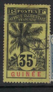 French Guinea SC 41 VFU (3dwy)