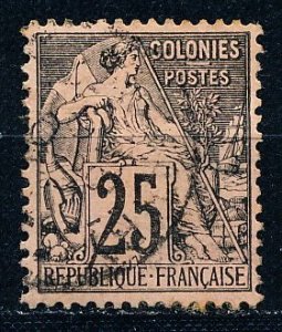 French Colonies #54 Single Used