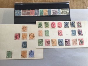 Finland vintage mounted mint or used stamps Ref 66441