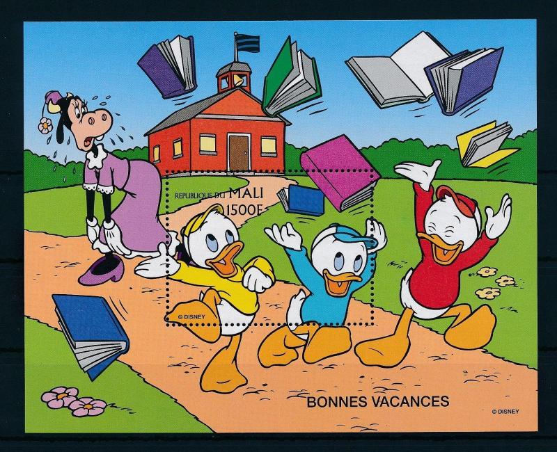 [23220] Mali 1997 Disney Huey Louie Dewey Holiday Vacation School MNH