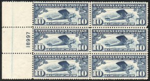 MALACK C10 VF OG NH, bold color! pb4973