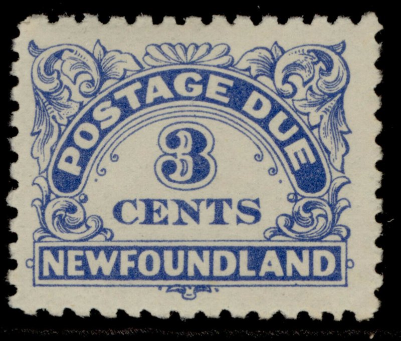 CANADA - Newfoundland GVI SG D3, 3c ultramarine, M MINT. 