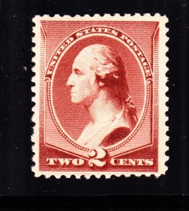 US 210 2c Washington Mint VF OG NH SCV $130