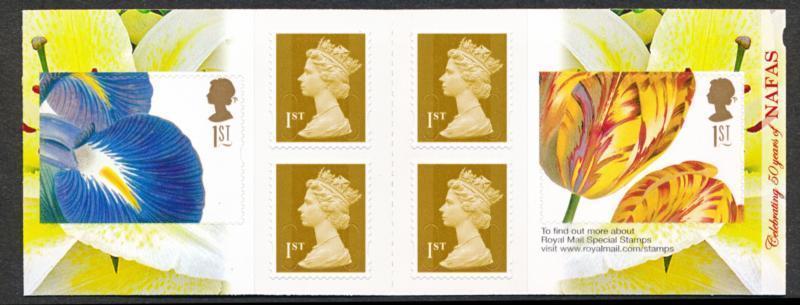 GREAT BRITAIN 2672A MINT NH, NAFAS BOOKLET 2009