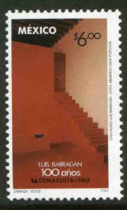 MEXICO 2297, Architect Luis Barragan Centenary of his Birth. MINT, NH. VF.