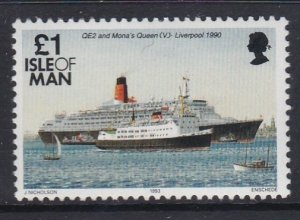 553A Isle Of Man Ships MNH