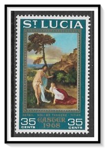 St Lucia #234 Easter MNH