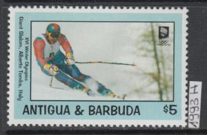 XG-AJ060 Antigua und barbuda IND - olympic games, 1993 Lillehammer, Grab MNH set