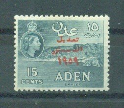 Aden sc# 63 mh cat value $.55