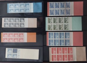 SWEDEN BOOKLETS Collection, 187 diff (#'s341/885) Scott $2,134.35