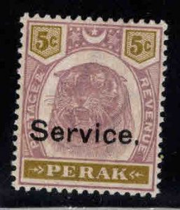 MALAYA Perak Scott o11 MH* official stamp