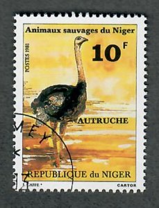 Niger #537 Ostrich used single