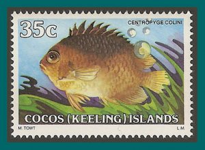 Cocos 1979 Angelfish, MNH 44,SG42