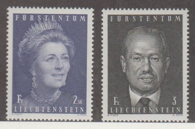 Liechtenstein Scott #472-473 Stamps - Mint NH Set