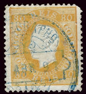 Portugal SC#44 Used F-VF SCV$30.00...Worth a close look!!