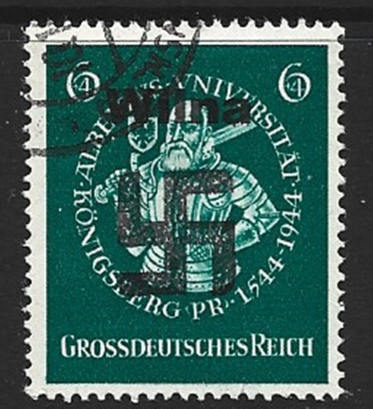 COLLECTION LOT 7478 GERMAN LEGION IN LITHUANIA