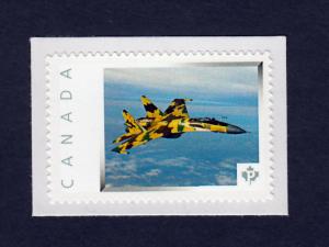 MILITARY FIGHTING JET = picture postage stamp MNH Canada 2013 [p3j2/1]