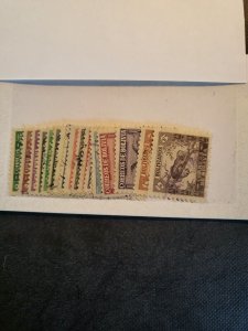 Stamps Bolivia 251-68 used